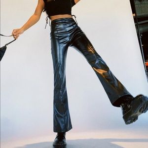 Princess Polly leather pants
